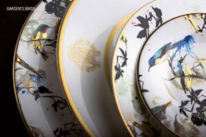 Набір із 6 Обідніх тарілок / Garden’s Birds / Roberto Cavalli