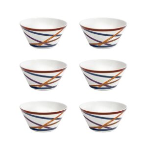 Missoni / Nastri Multicolor / Набір із 6 тарілок для фруктів