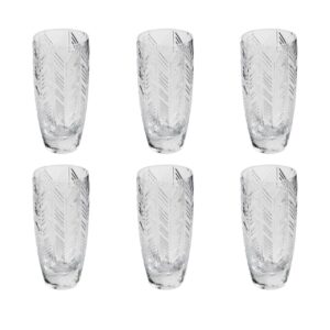 Missoni / Zig Zag Glasses / Набір із 6 склянок для шампанського 330 мл
