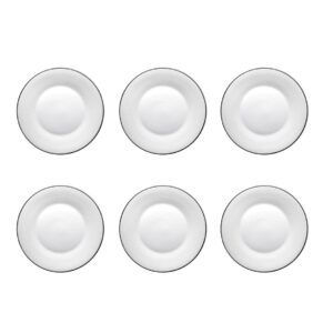 Набір із 6 Тарілок для перших страв / Lizzard Platin / Roberto Cavalli