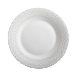 Missoni / Zig Zag White / Тарілка сервірувальна 32 см