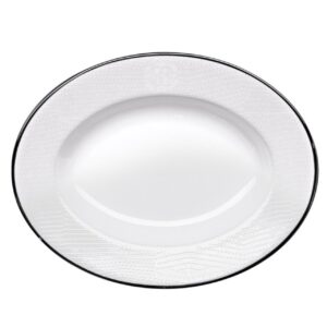 Блюдо овальне  / Lizzard Platin / Roberto Cavalli