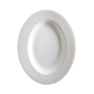 Missoni / Zig Zag White / Блюдо овальне 23 см